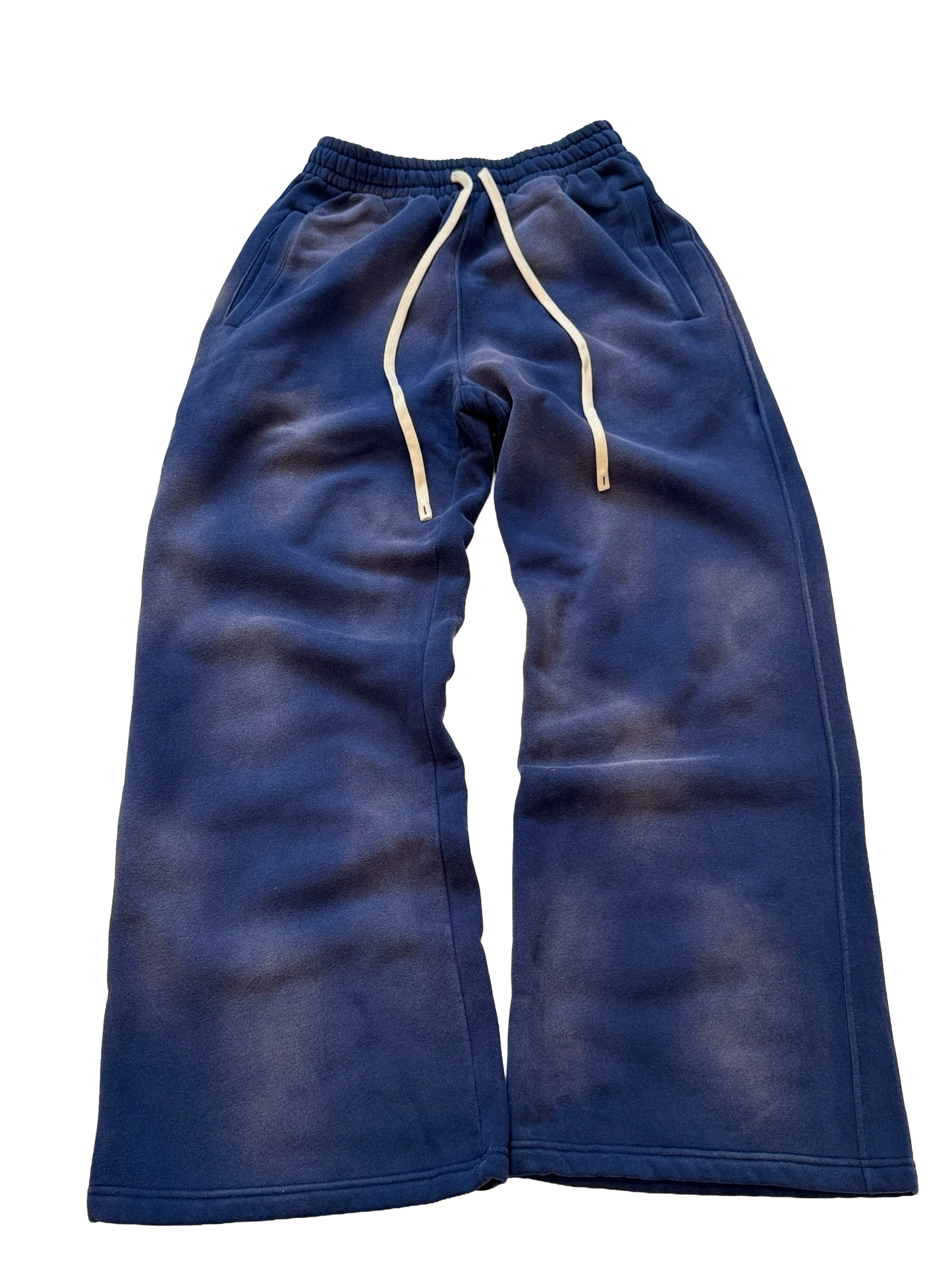Baggy Acid Wash Sweatpants (blue)